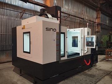 Вертикально-фрезерный обрабатывающий станок SINO SVB 1270 китайского производства